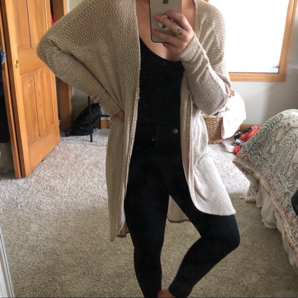 Cozy beige cardigan